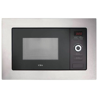 CDA VM550SS Wall Unit Microwave Oven LED Timer & Clock