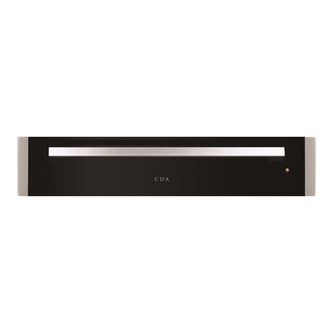 CDA VW143SS 14cm Built-In Warming Drawer in St/Steel 6 Place