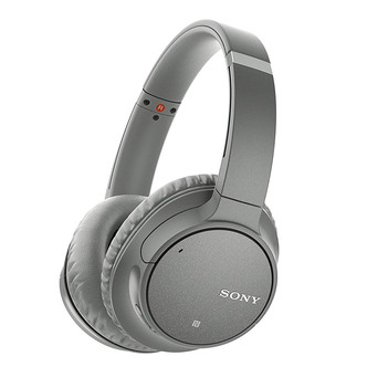 Sony WH-CH700NH Over Ear Wireless Noise Cancelling Headphones in Grey