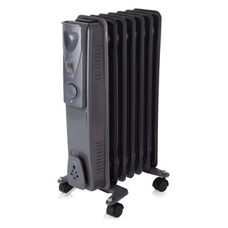 Warmlite WL43003YDT 1.5kW Oil Filled Radiator in Black