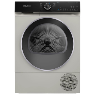 Siemens WQ46H2DXGB iQ500 9kg Heat Pump Condenser Dryer in Silver A+++ Rate