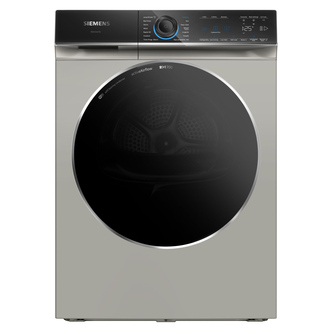 Siemens WR47B2CSGB iQ700 9kg Heat Pump Condenser Dryer in Silver Inox A+++