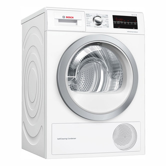 Bosch WTW85493GB Serie-6 8kg Heat Pump Tumble Dryer in White A++ Rated