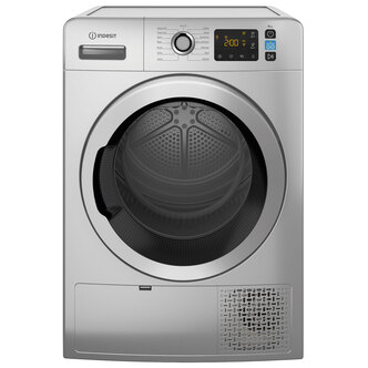 Indesit YTM1182SSX 8kg Heat Pump Condenser Dryer in Silver A++ Rated