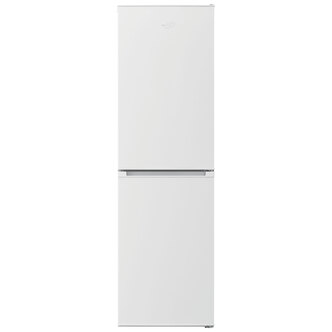Zenith ZCS4582W 54cm Fridge Freezer in White 1.82m E Rated 168/119L