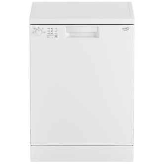 Zenith ZDW601W 60cm Dishwasher in White 13 Place Setting E Rated