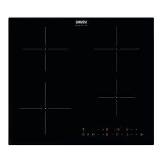 Zanussi ZITN643K 60cm 4 Zone Induction Hob in Black Hob2Hood Control