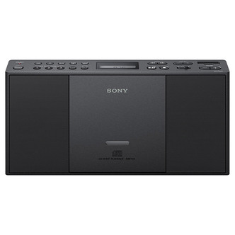 Sony ZSPE60B Portable CD Radio Boombox with USB Input in Black