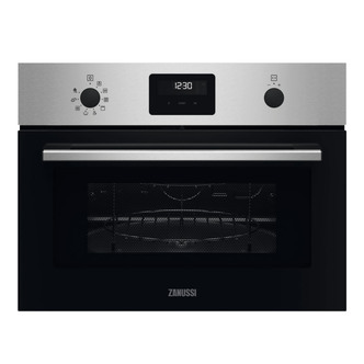 Zanussi ZVENW6X1 Built-In Microwave Oven with Grill in St/St 1000W 42L