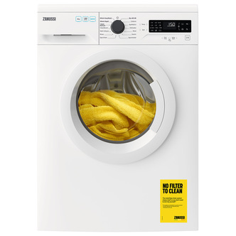 Zanussi ZWF845B4PW Washing Machine in White 1400rpm 8kg E Rated