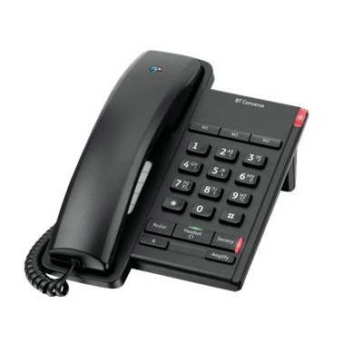 Image of BT 040206 BT Converse 2100 Corded Telephone in Black
