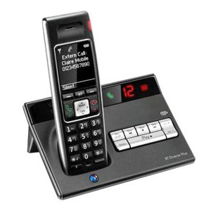 Image of BT 060746 BT Diverse 7450 Plus Phone with Answer Machine Single