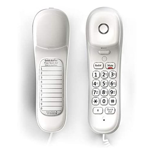 Image of BT 061125 BT Duet 210 Corded Telephone in White