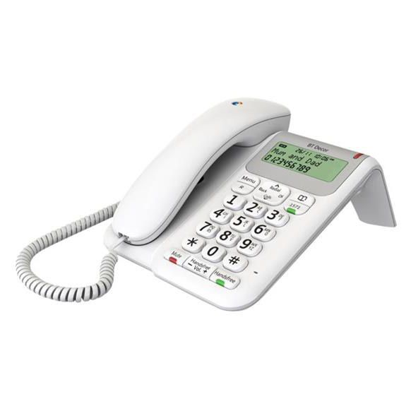 Image of BT 061127 BT Decor 2200 Corded Telephone in White
