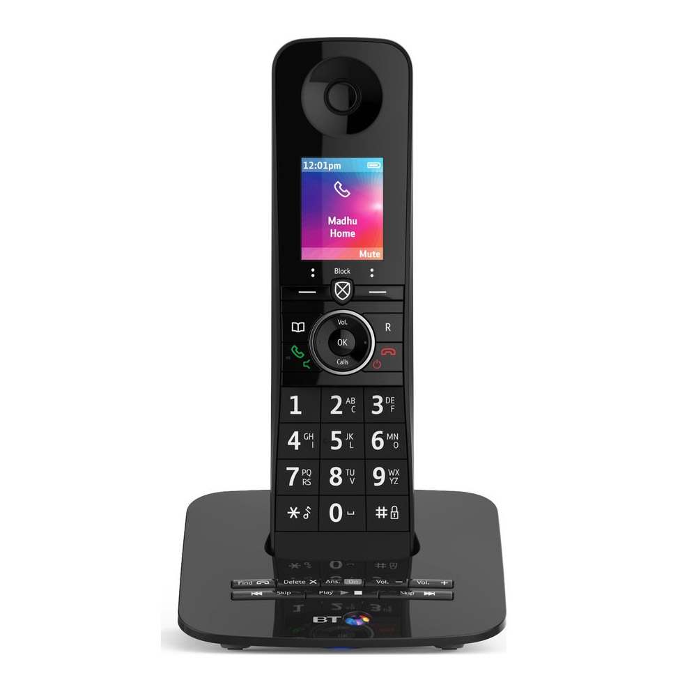 Image of BT 090630 BT Premium Phone with Answer Machine Single Handset