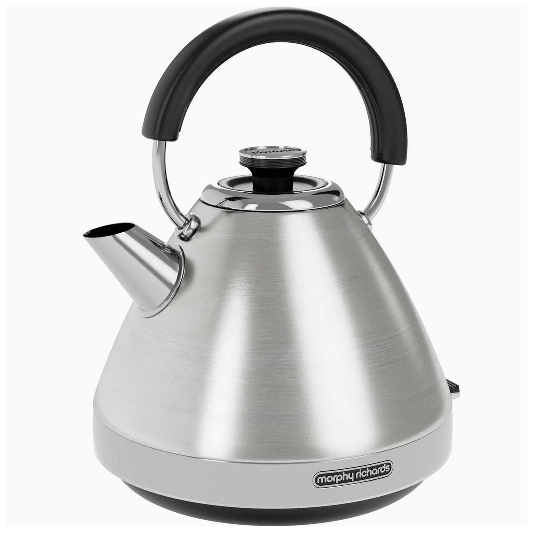 Morphy Richards 100130 Pyramid Rapid Boil Kettle Brushed Stainless Ste
