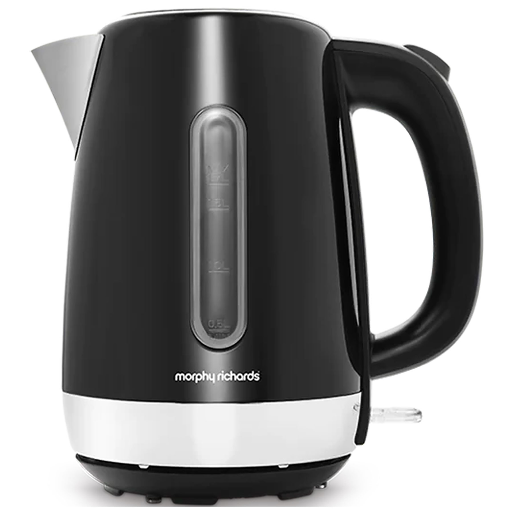 Morphy Richards 102783 Cordless Jug Kettle in Black 1 7L 3 0kW