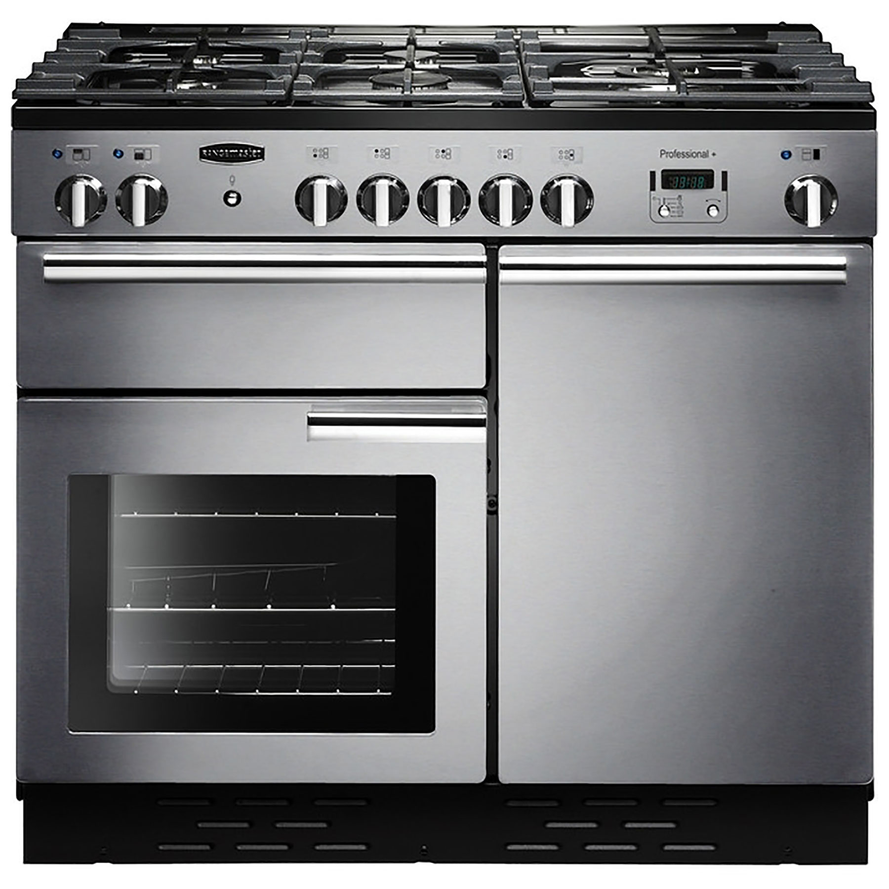 Rangemaster PROP100NGFSS/C Professional Plus 100cm Gas Range Cooker 111770 – STAINLESS STEEL