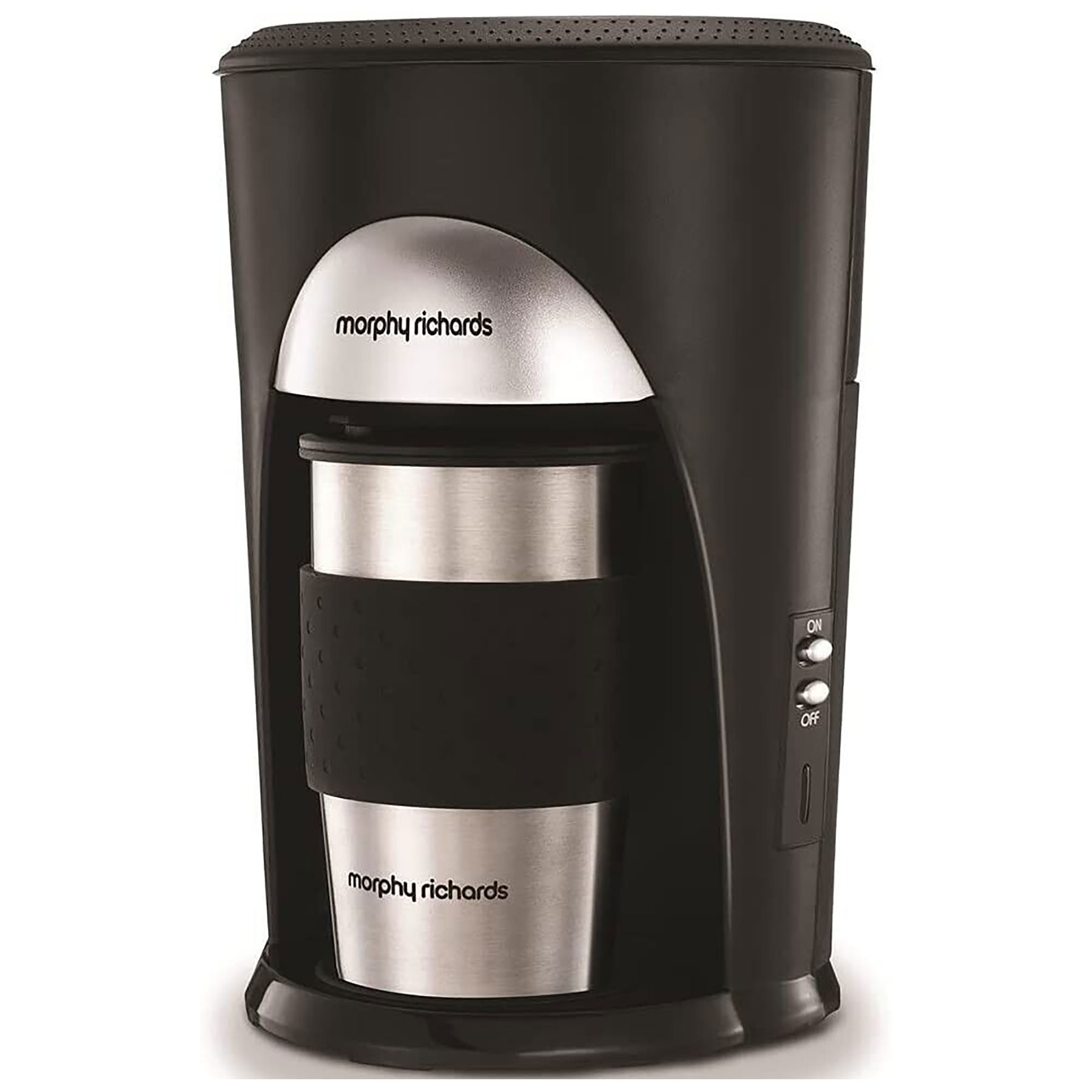 Image of Morphy Richards 162743 Coffee On The Go Filter Coffee Machine 2 Mug Ed