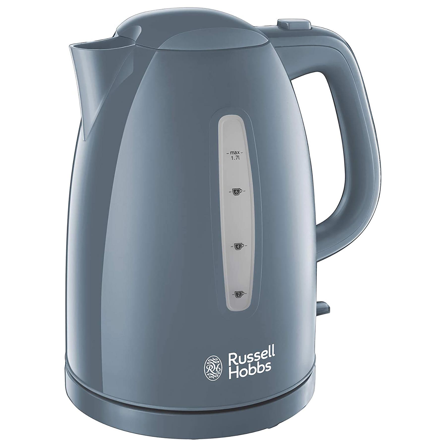 Image of Russell Hobbs 21274 Textures Cordless Kettle in Grey 1 7L 3kW