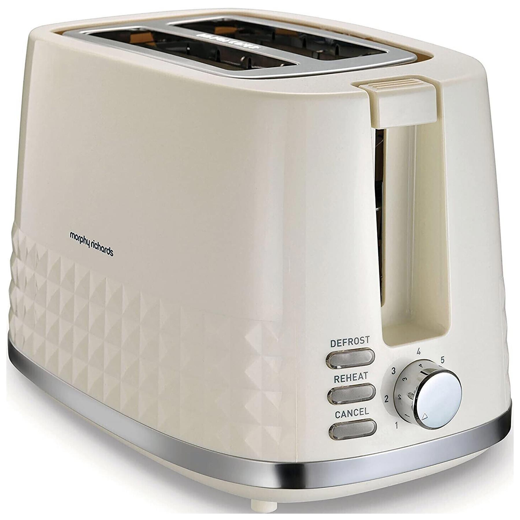 Image of Morphy Richards 220022 Dimensions 2 Slice Toaster Cream