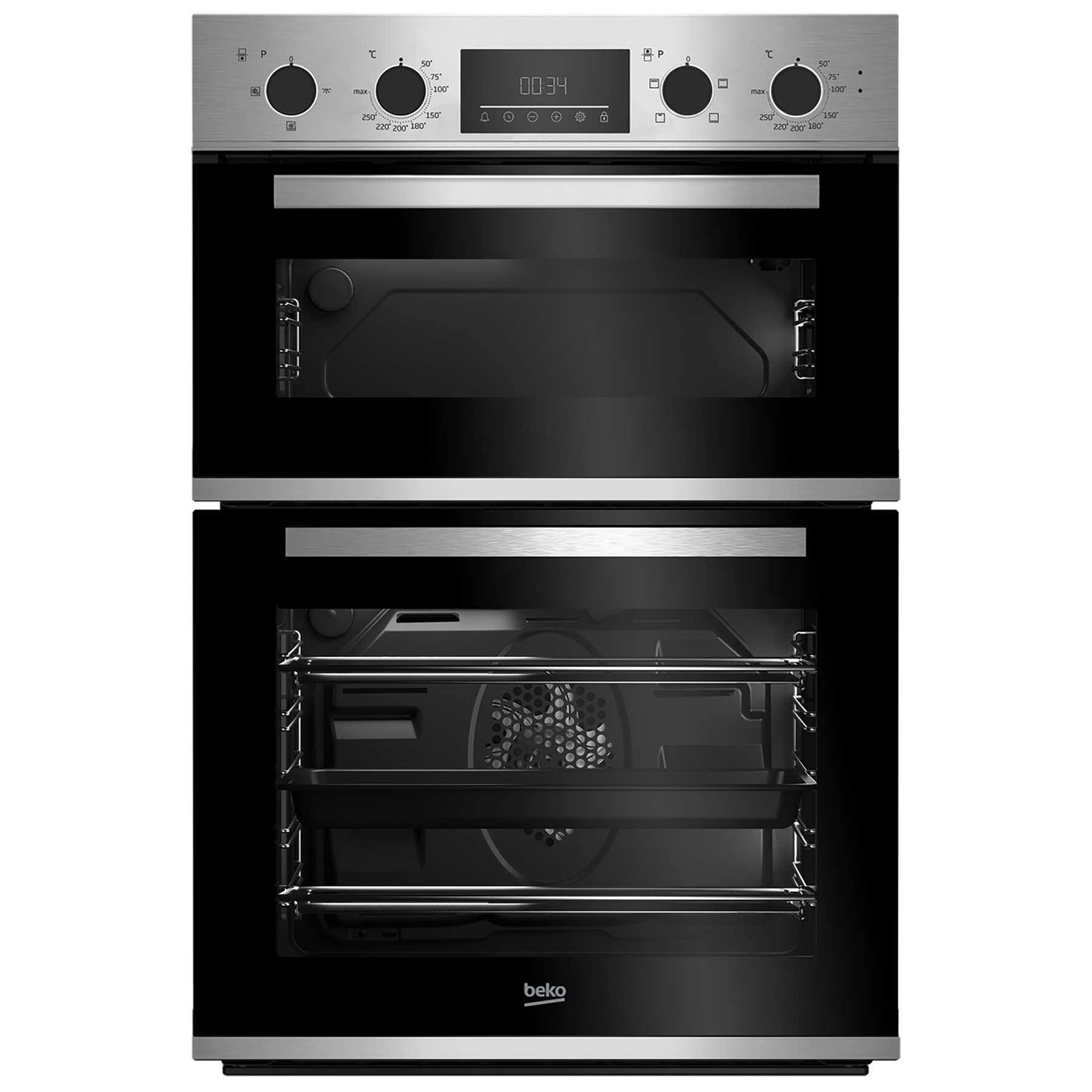 Image of Beko CDFY22309X Built In Electric Double Oven in St Steel A Rated