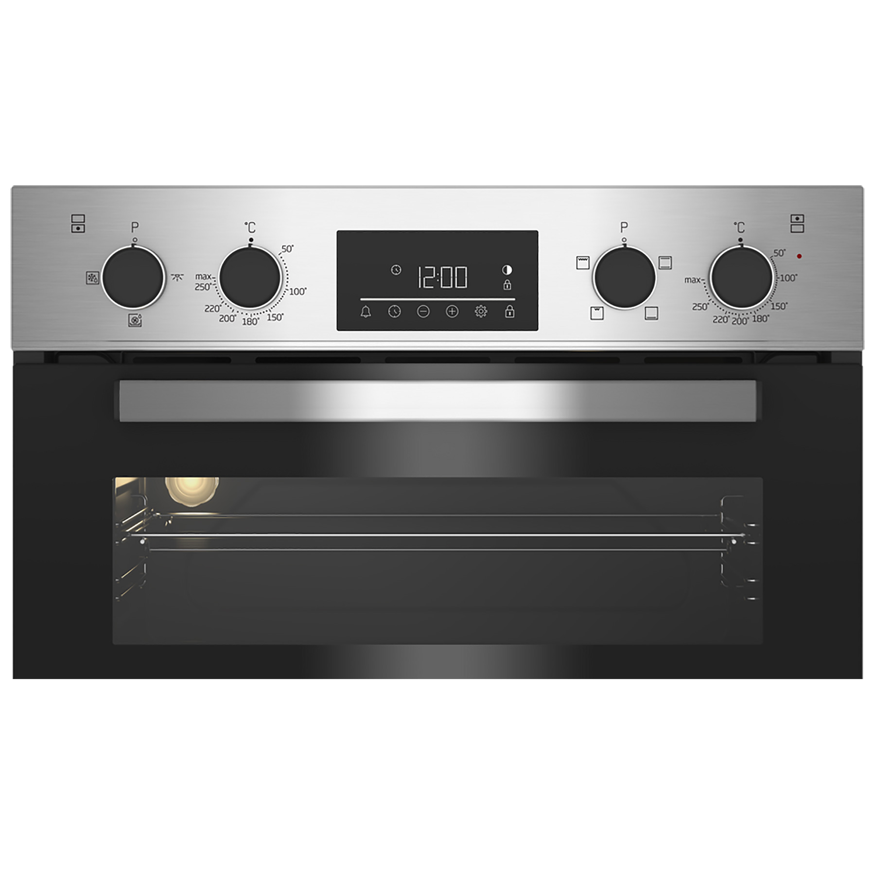 Beko CDFY22309X Built In Electric Double Oven in St Steel A Rated, photo 3