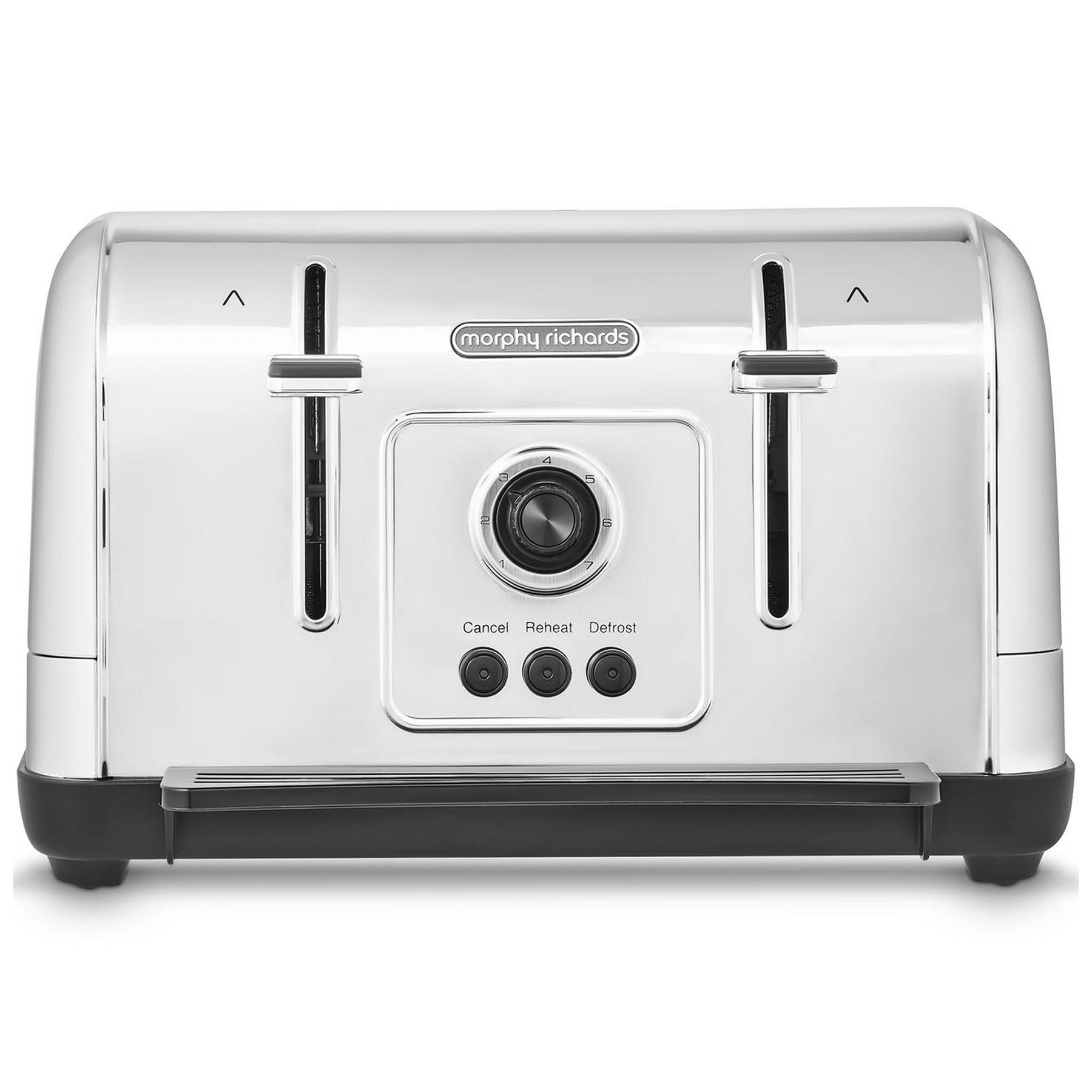 Morphy Richards 240130 Venture 4 Slice Toaster Brushed Stainless Steel