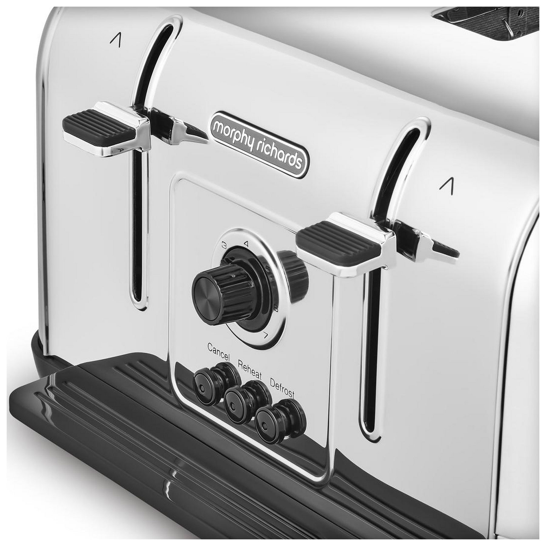 Morphy Richards 240130 Venture 4 Slice Toaster Brushed Stainless Steel, photo 3