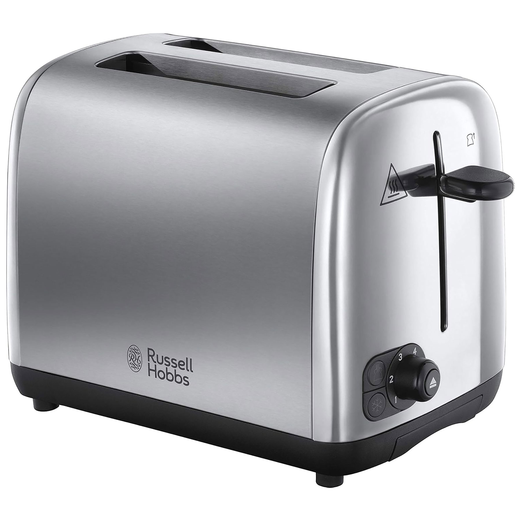 Russell Hobbs 24080 Adventure 2 Slice Toaster Brushed Polished Steel