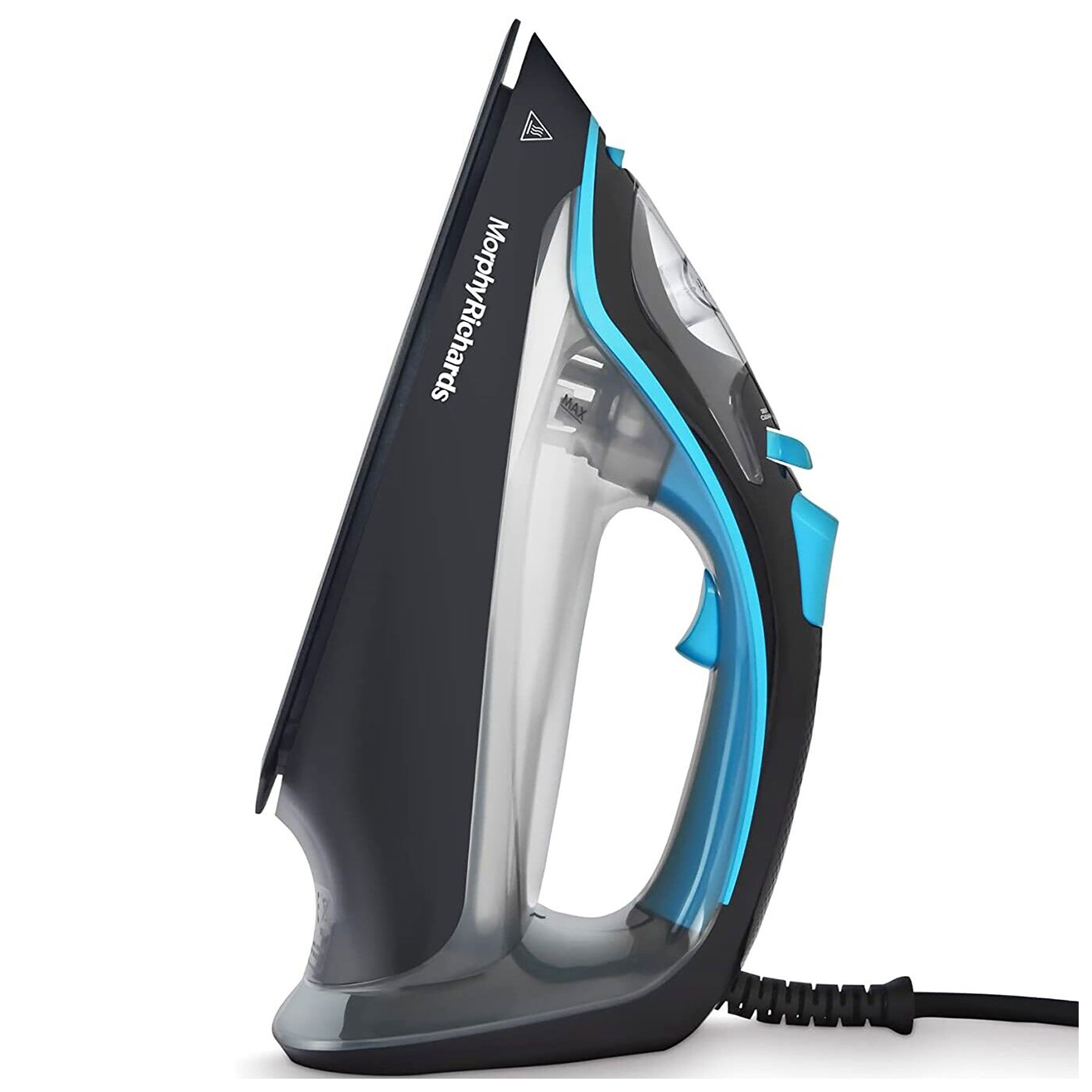 Image of Morphy Richards 300303 Crystal Clear Intellitemp Steam Iron Black Blue