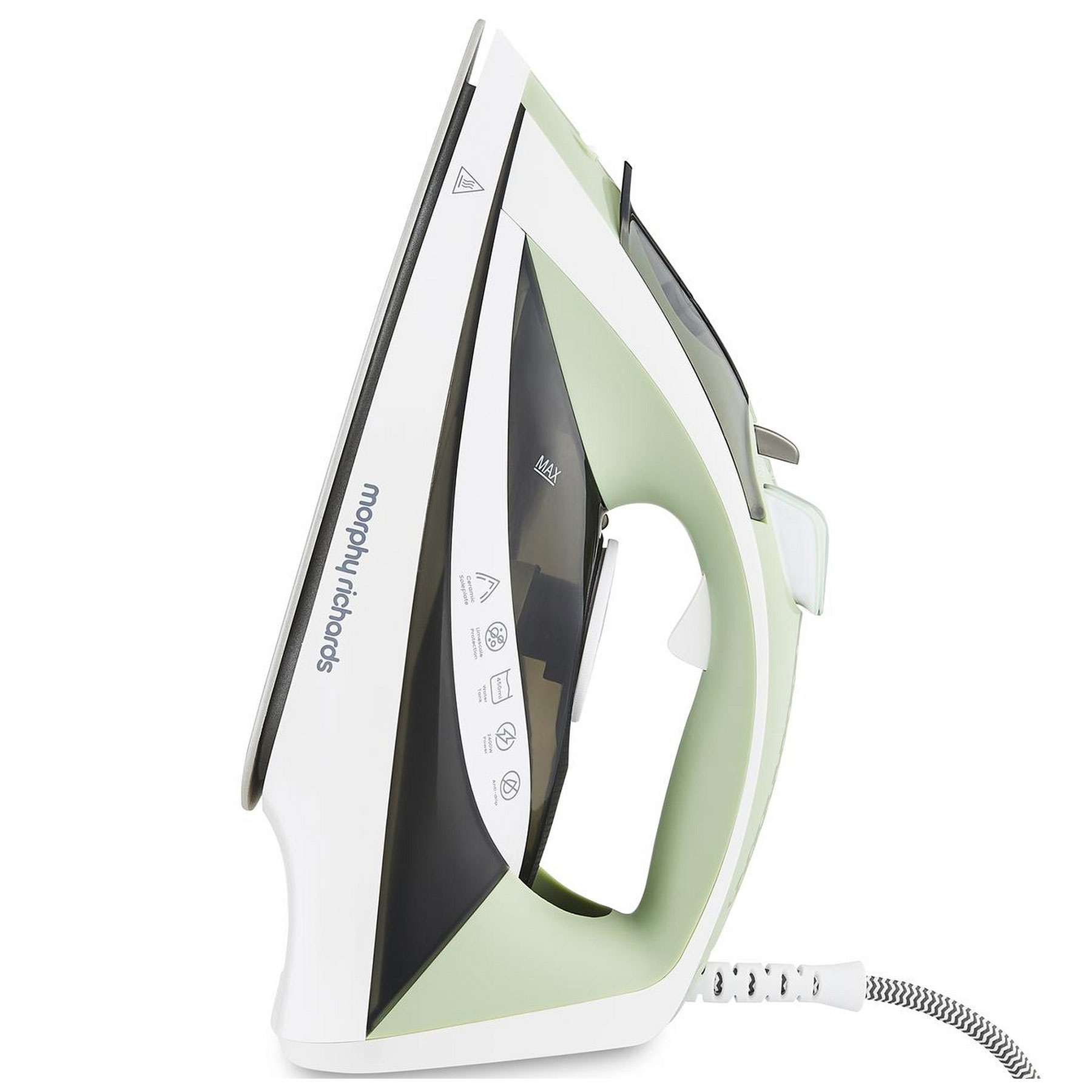 Morphy Richards 302010 Steam Flow Turbo Steam Iron Green 2400W, photo 3