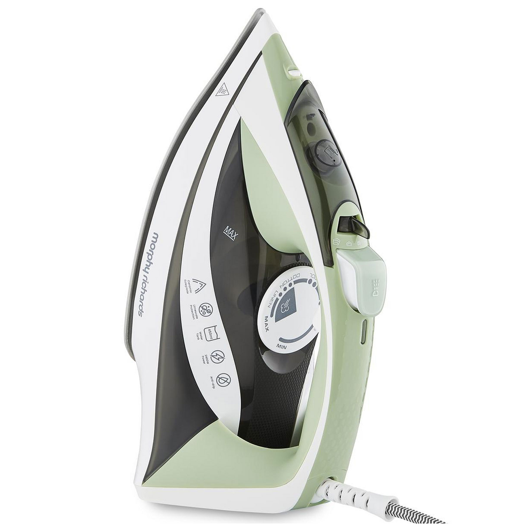 Morphy Richards 302010 Steam Flow Turbo Steam Iron Green 2400W, photo 4