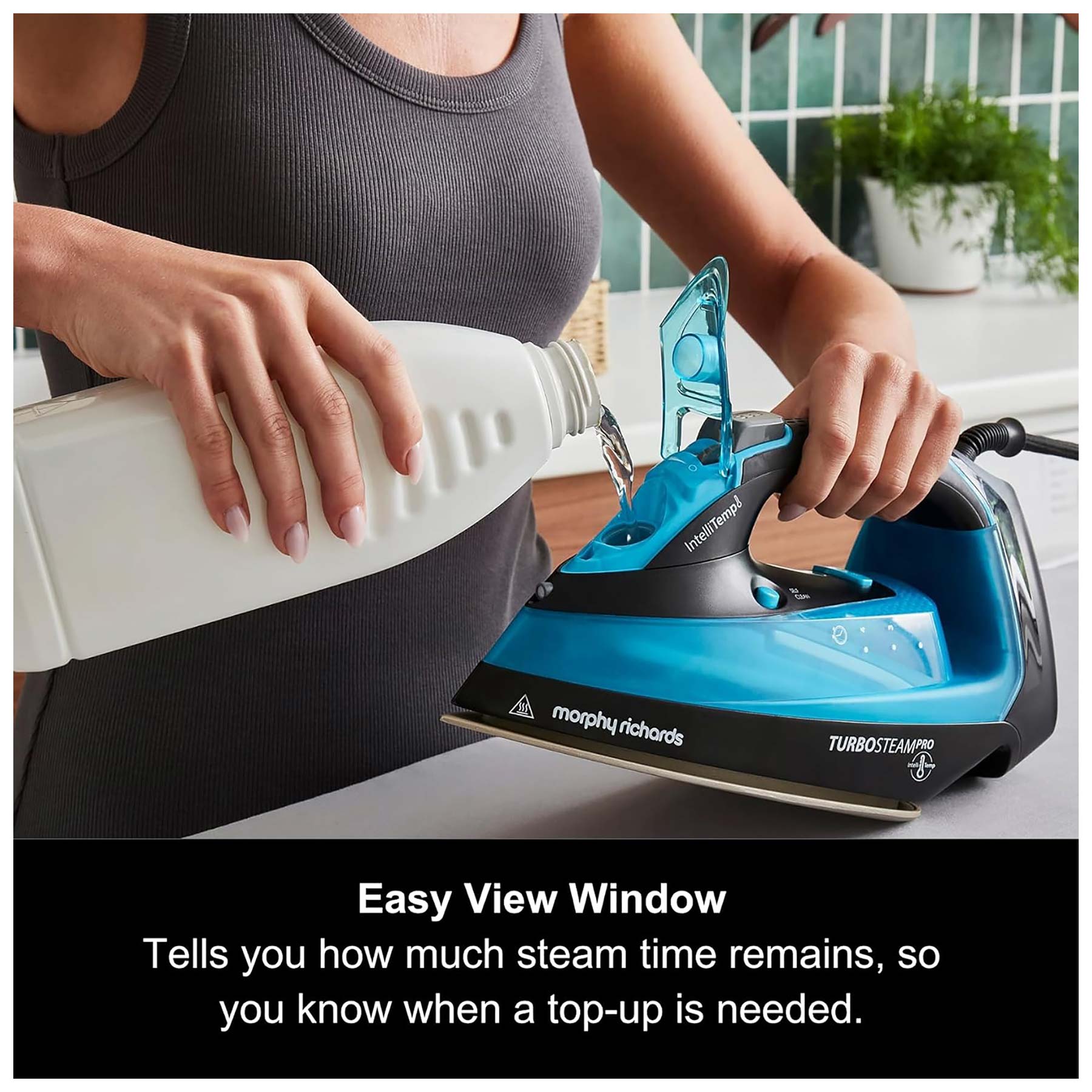 Morphy Richards 303210 Turbosteam 3100w Pro Digital Intellitemp Iron B, photo 3