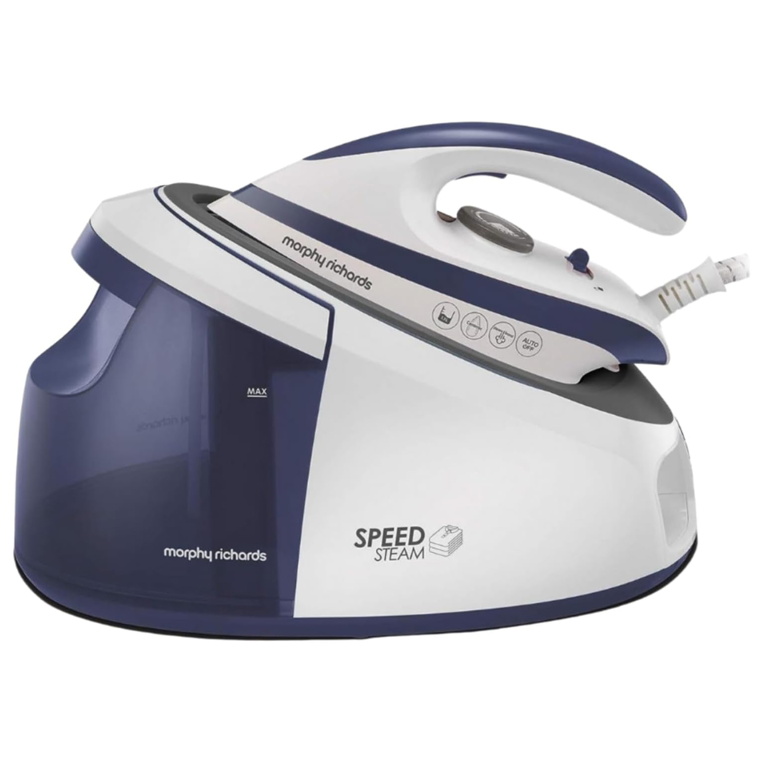 Morphy Richards 333202 Speed Steam 3000W Steam Generator Iron in Purpl