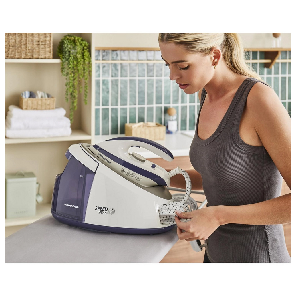Morphy Richards 333202 Speed Steam 3000W Steam Generator Iron in Purpl, photo 3