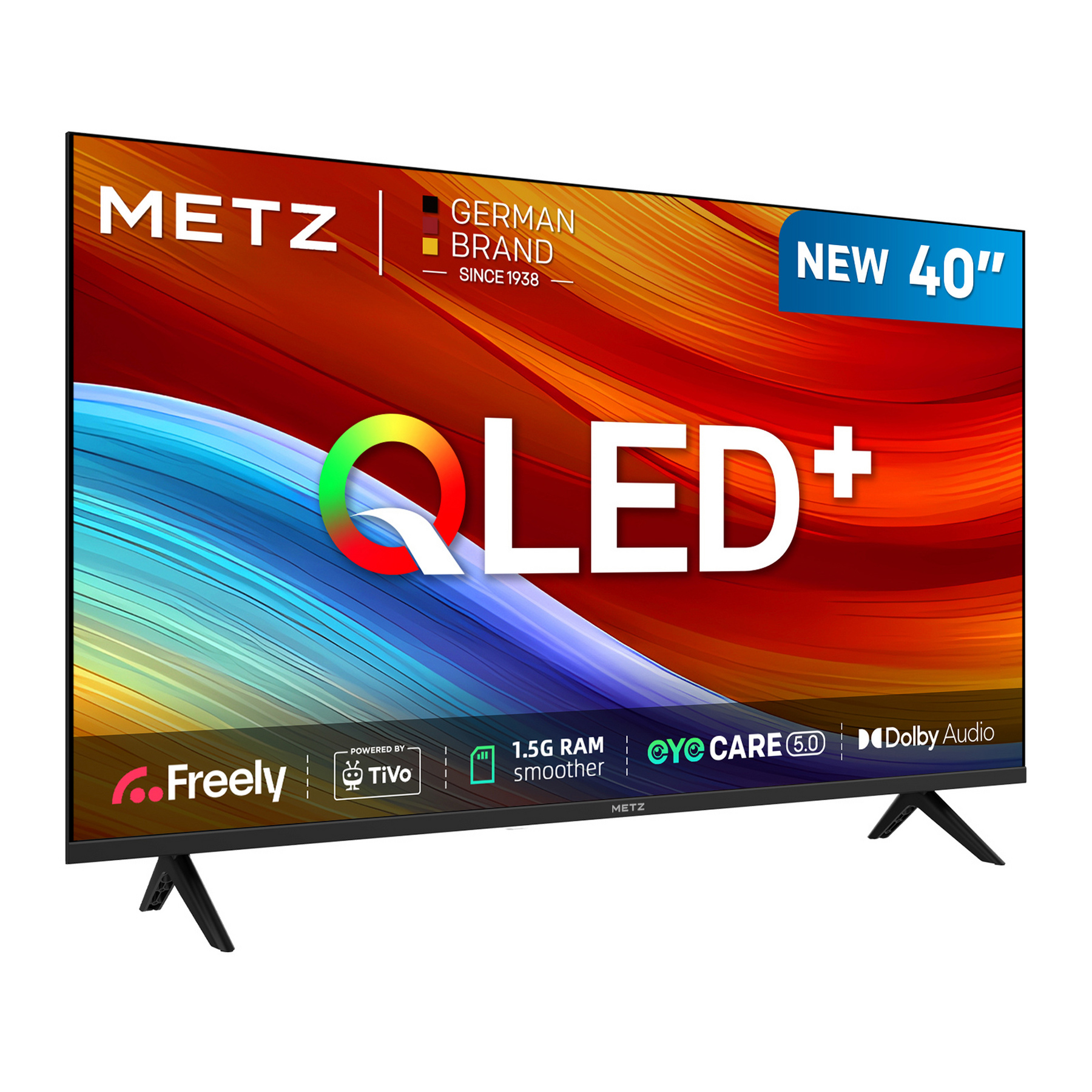 Metz 40MQH6800ZUK 40 Full HD HDR Smart QLED TV HDR10 Dolby Audio, photo 3