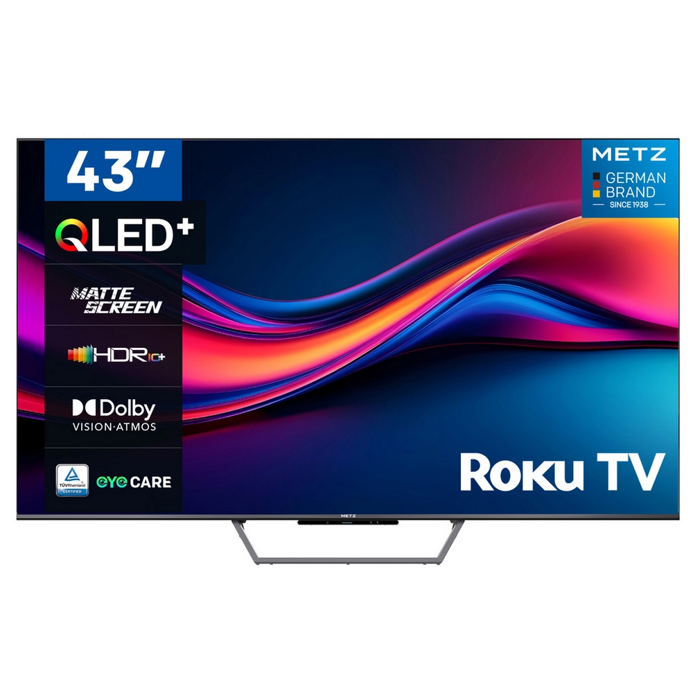Metz 43MQF7500ZUK 43 4K Ultra HD HDR Smart QLED TV Dolby Vision Dolby