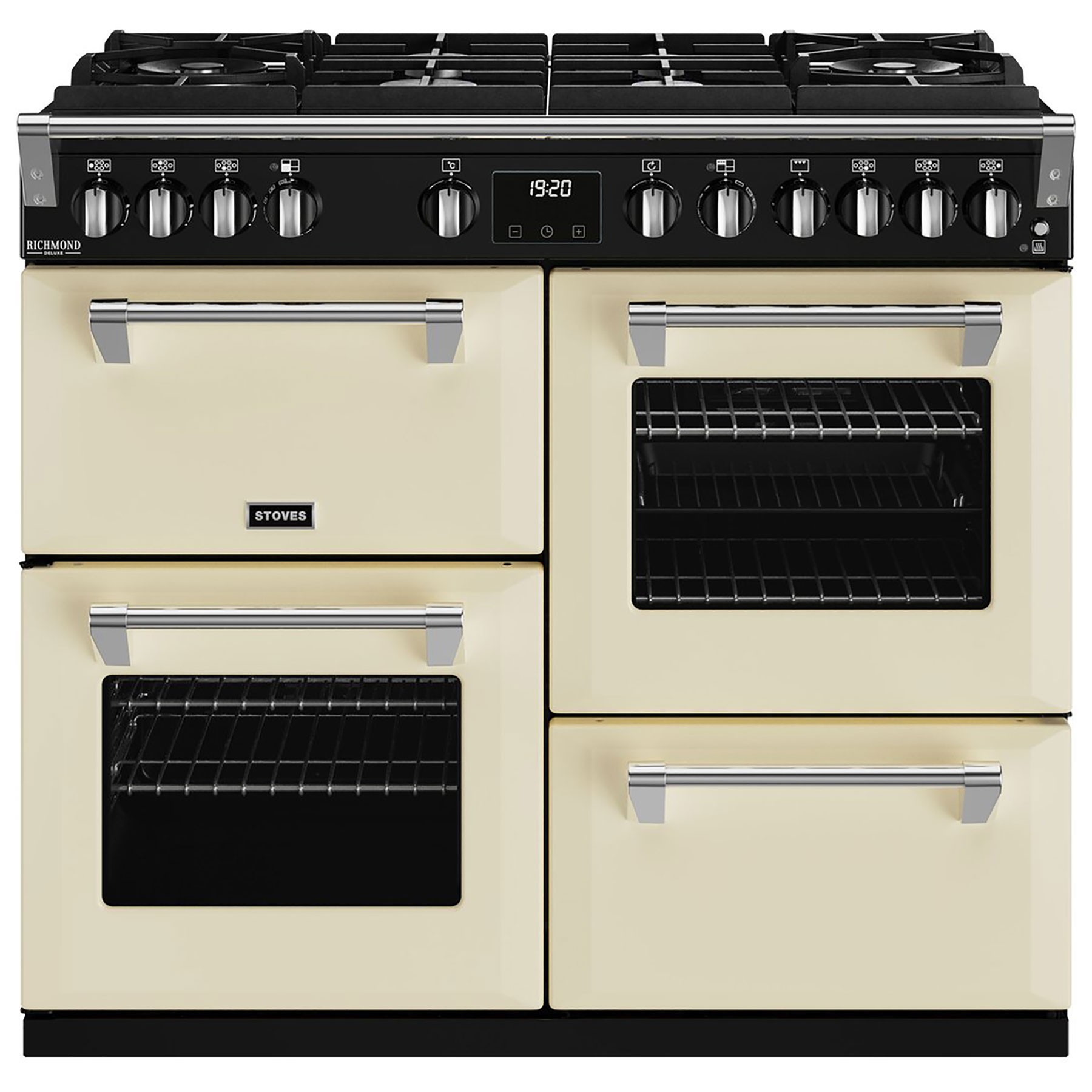 Image of Stoves 444411443 100cm Wide Richmond Deluxe Duel Fuel Range Cooker in