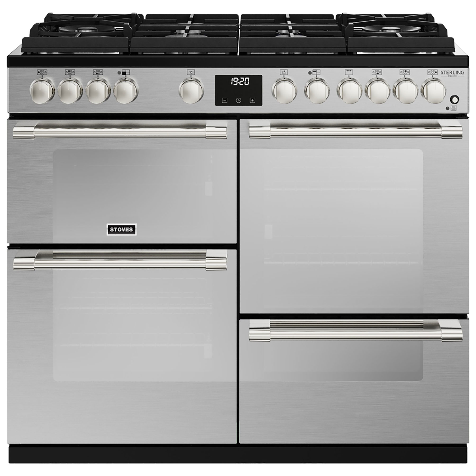 Stoves 444411464 Sterling Deluxe 90cm Induction Range Black buy