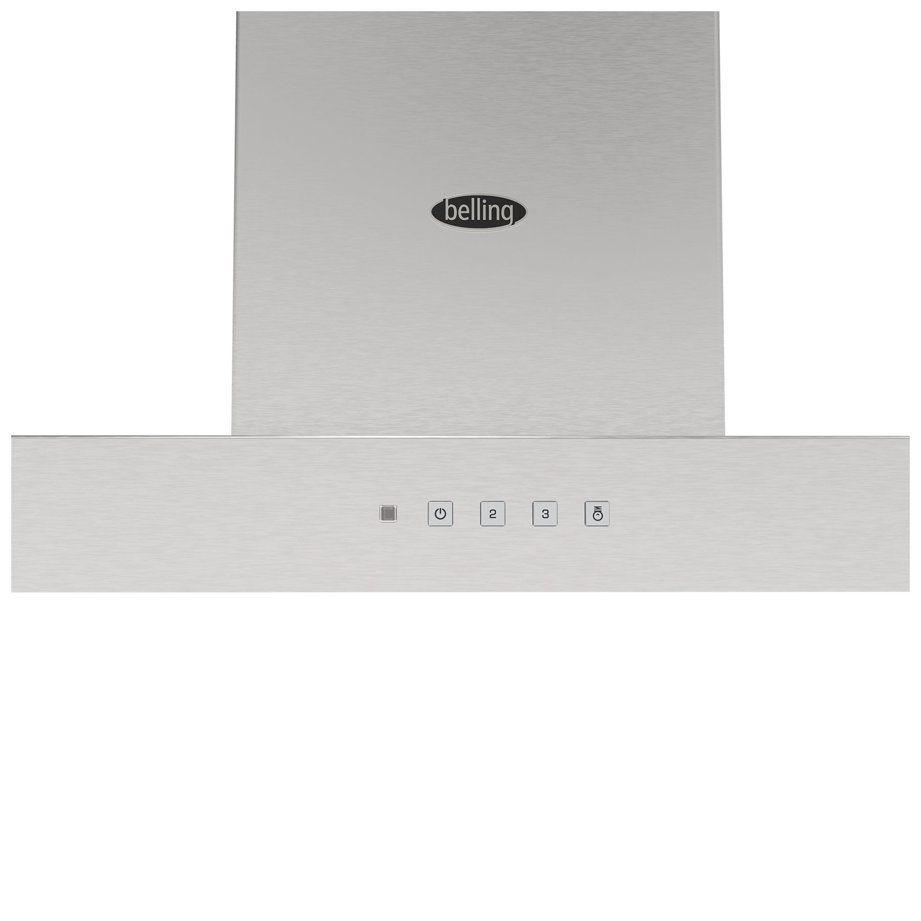 Belling 444411663 90cm COOKCENTRE T Shaped Chimney Hood in Stainless S, photo 2