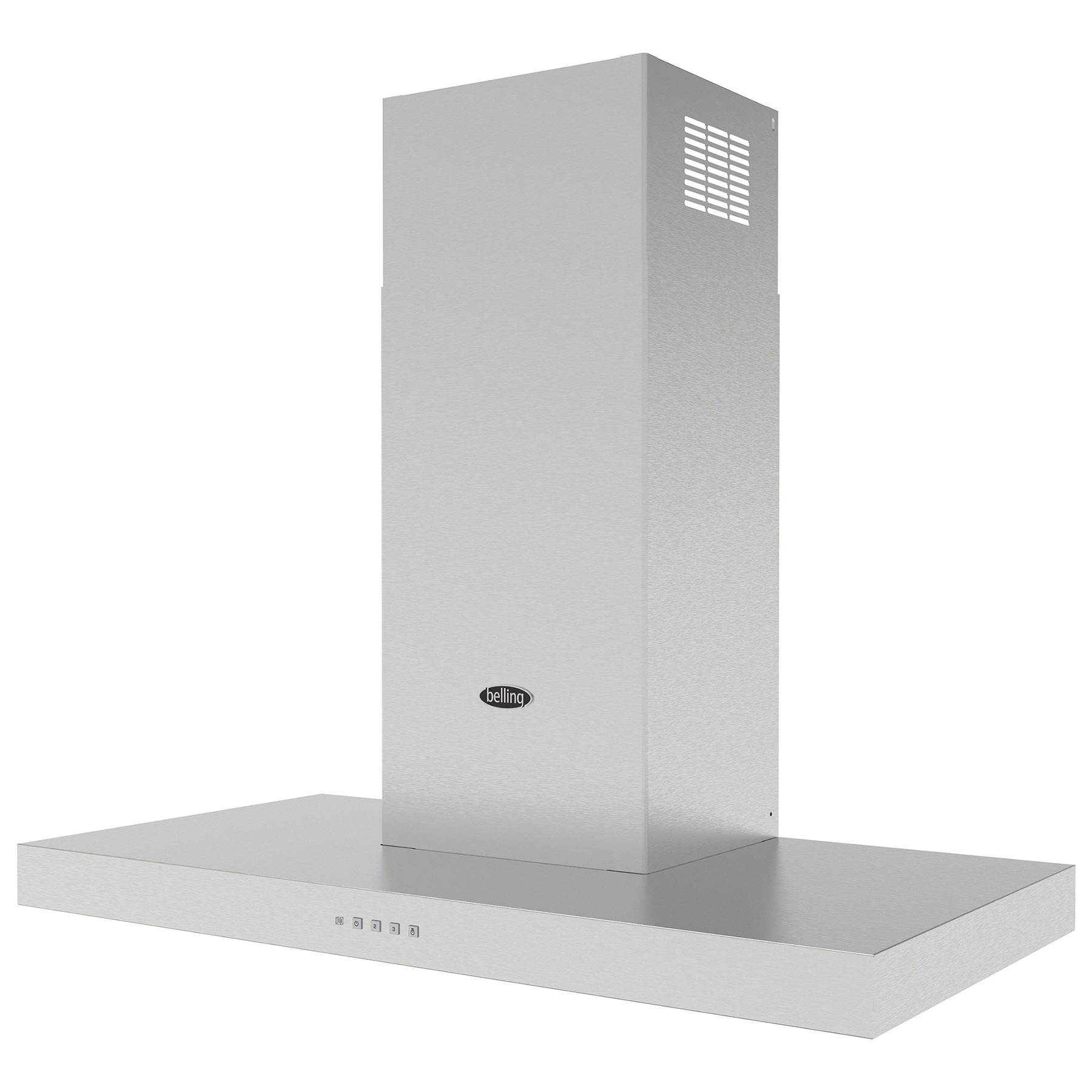 Belling 444411663 90cm COOKCENTRE T Shaped Chimney Hood in Stainless S, photo 3