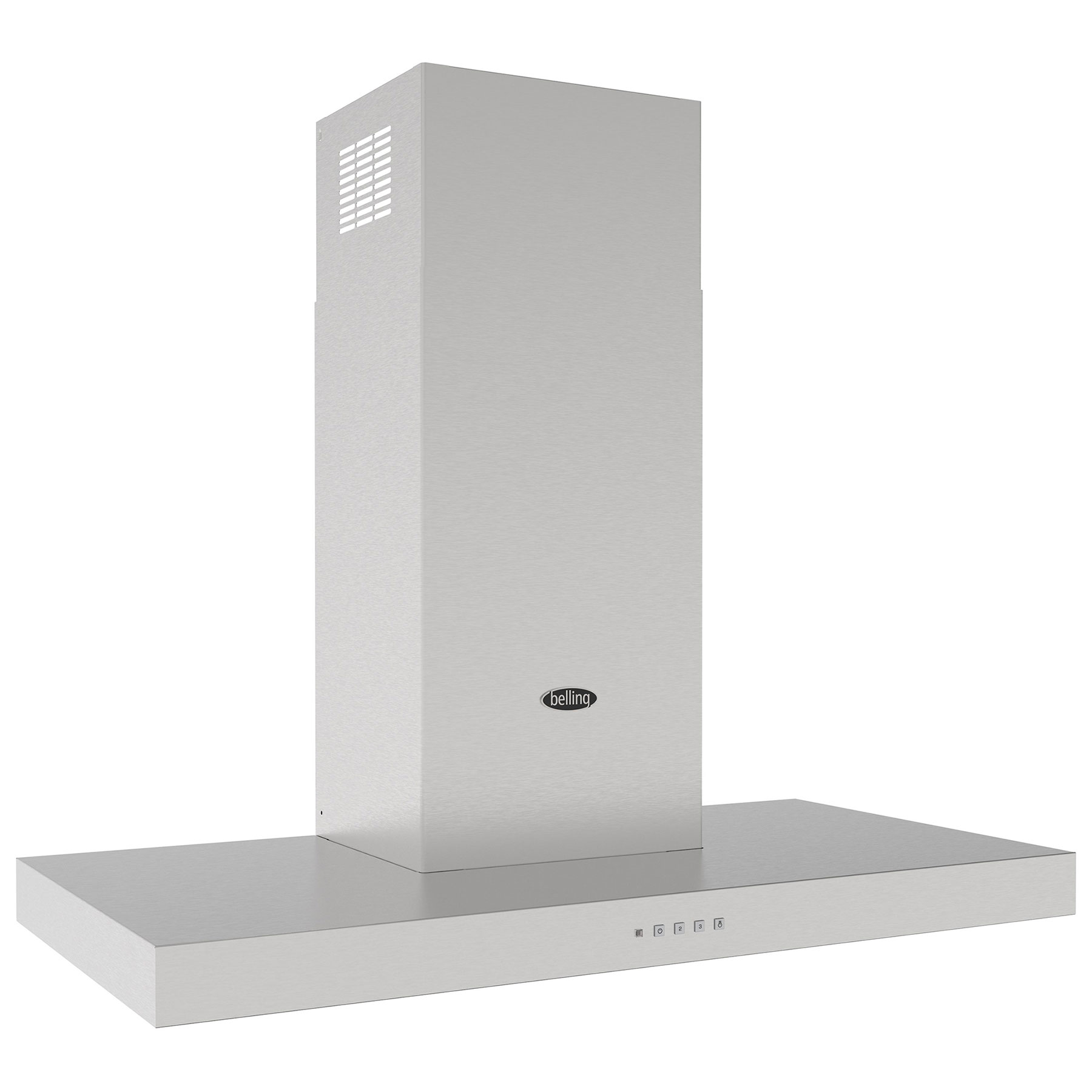 Belling 444411663 90cm COOKCENTRE T Shaped Chimney Hood in Stainless S, photo 4