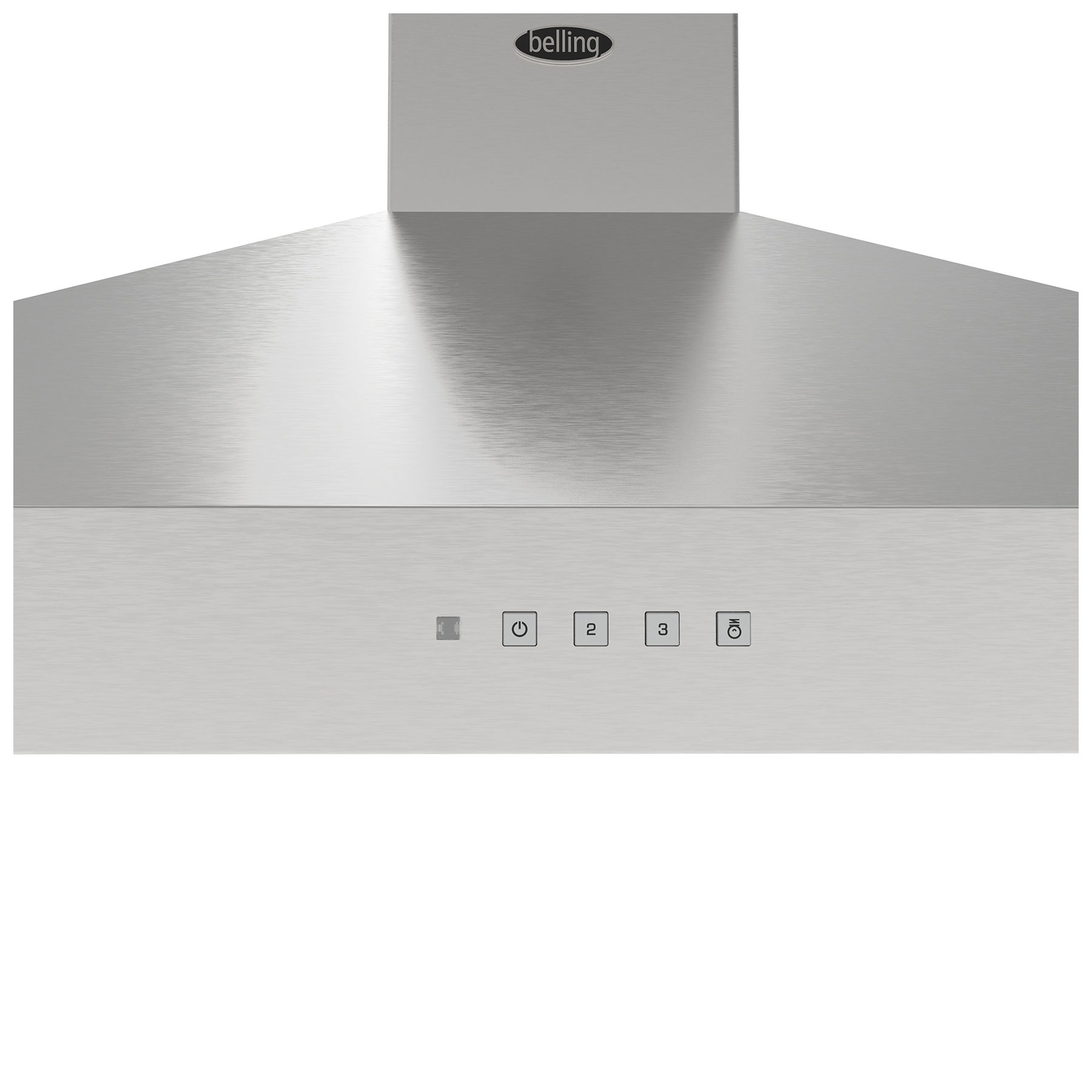 Belling 444411668 90cm COOKCENTRE Pyramid Chimney Hood in Stainless St, photo 2