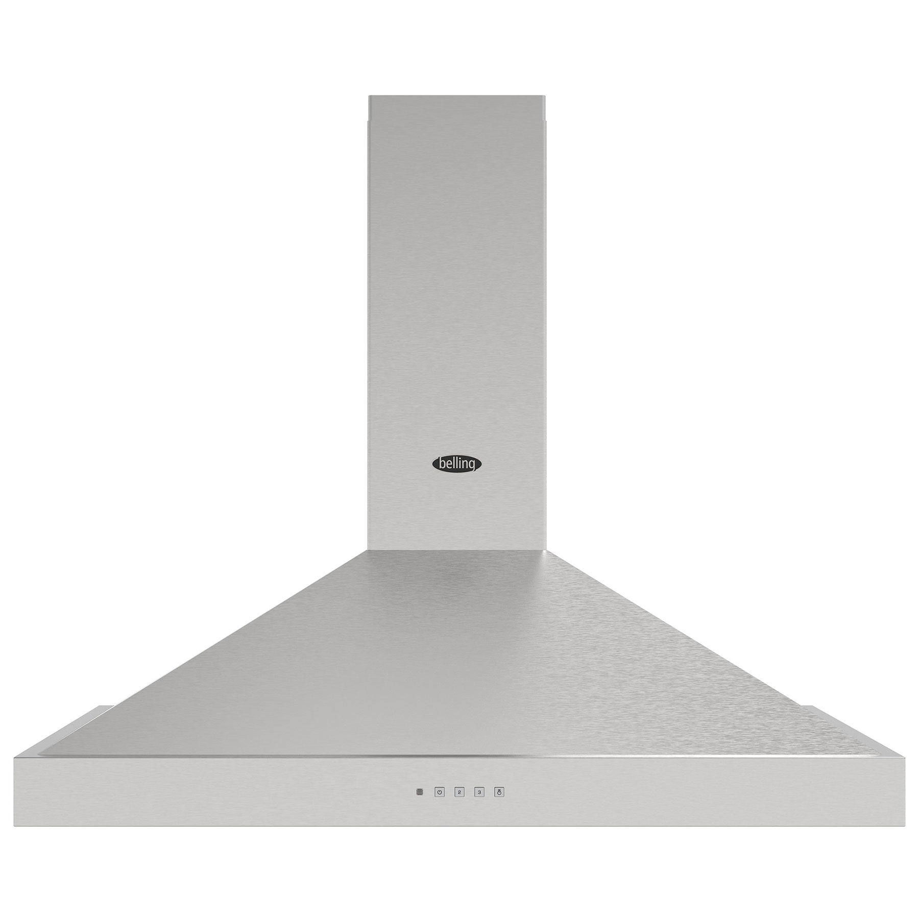 Belling 444411670 110cm COOKCENTRE Pyramid Chimney Hood in Stainless S