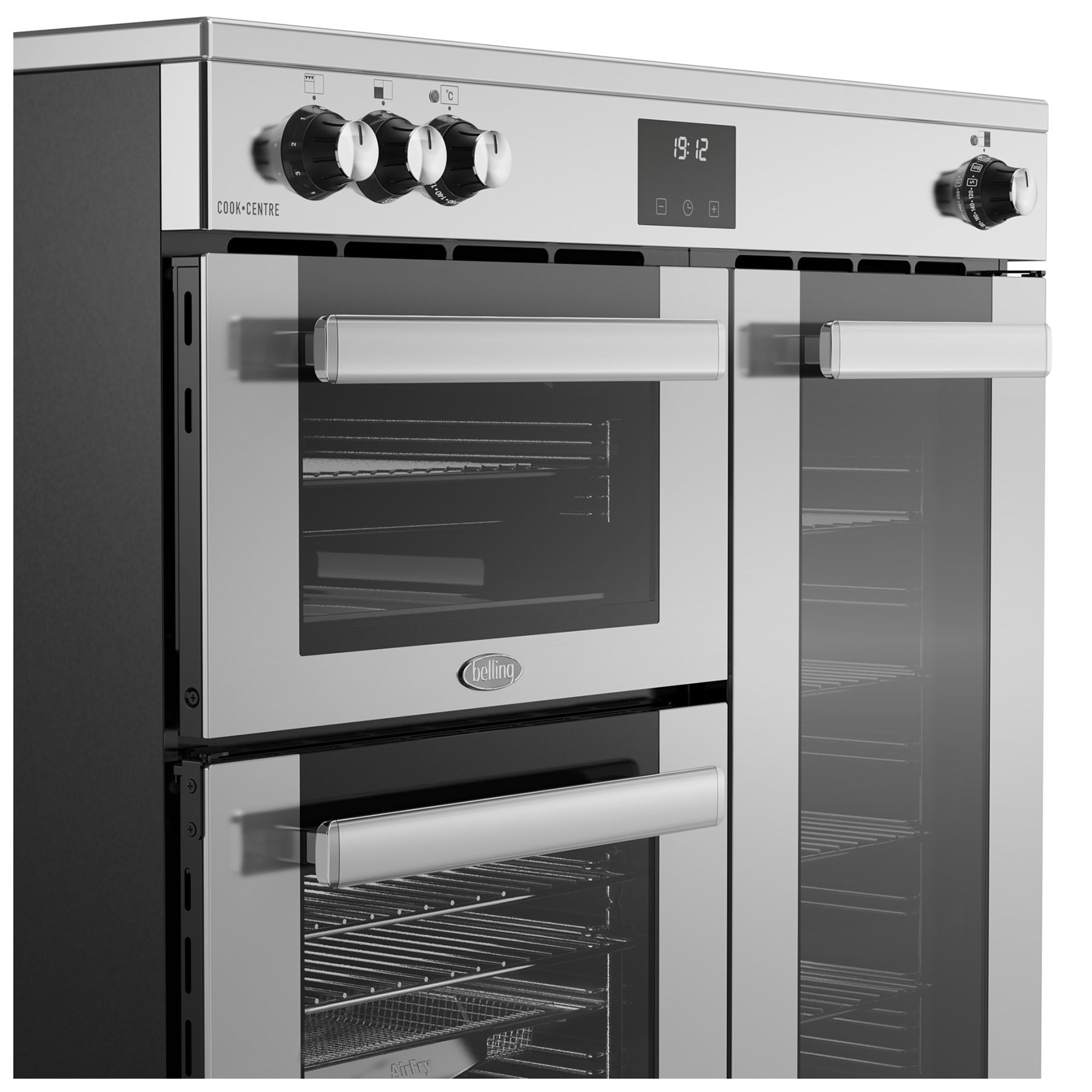 Belling 444411796 90cm Wide Cookcentre Induction Range Cooker in Stain, photo 4