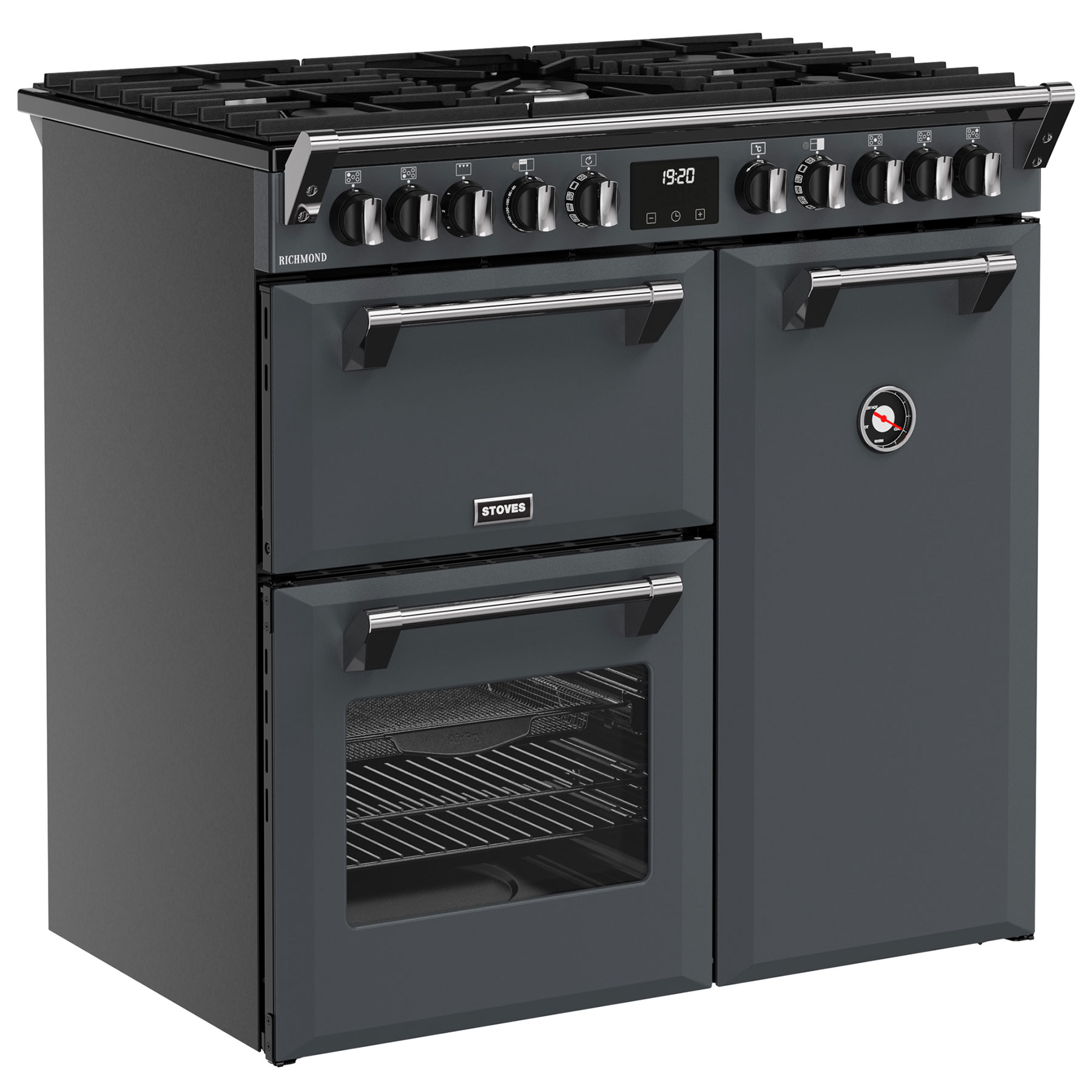 Stoves 444411849 90cm Wide Richmond Dual Fuel Range Cooker in Anthraci, photo 3