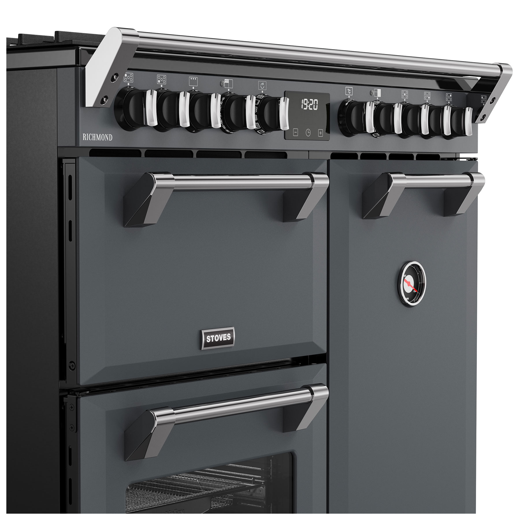 Stoves 444411849 90cm Wide Richmond Dual Fuel Range Cooker in Anthraci, photo 4