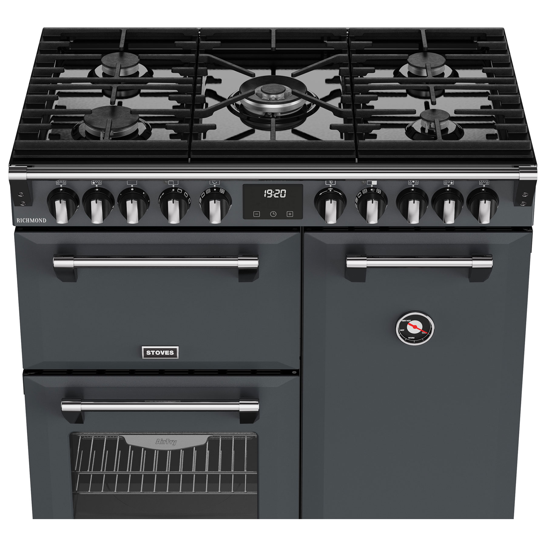 Stoves 444411849 90cm Wide Richmond Dual Fuel Range Cooker in Anthraci, photo 5