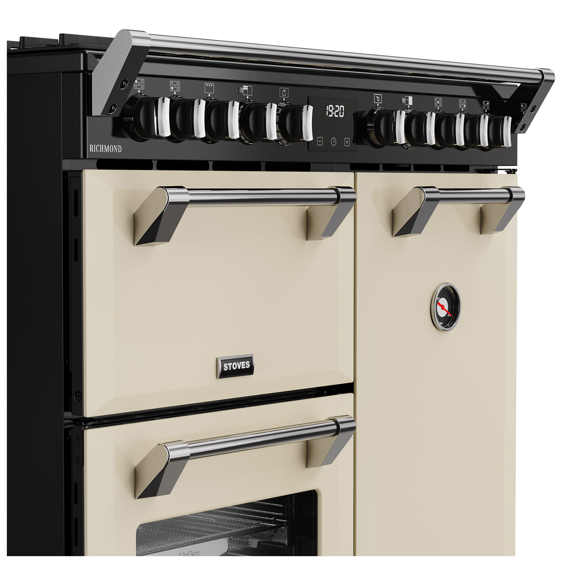 Stoves 444411851 90cm Wide Richmond Dual Fuel Range Cooker in Cream, photo 4